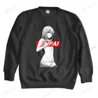 Мужская толстовка Весна shubuzhi мужские толстовки с длинным рукавом Senpai Ahegao Аниме толстовки мужские s shubuzhi Толстовка теплое тонкое худи