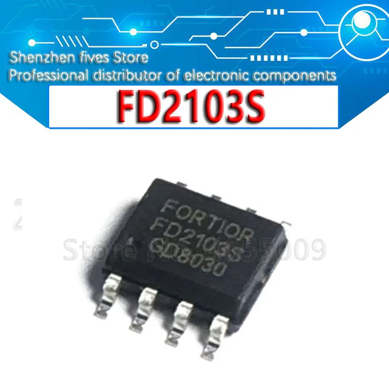 10 шт./лот новый оригинальный FD2103 FD2103S соп 8 180 в полумост ворота драйвер