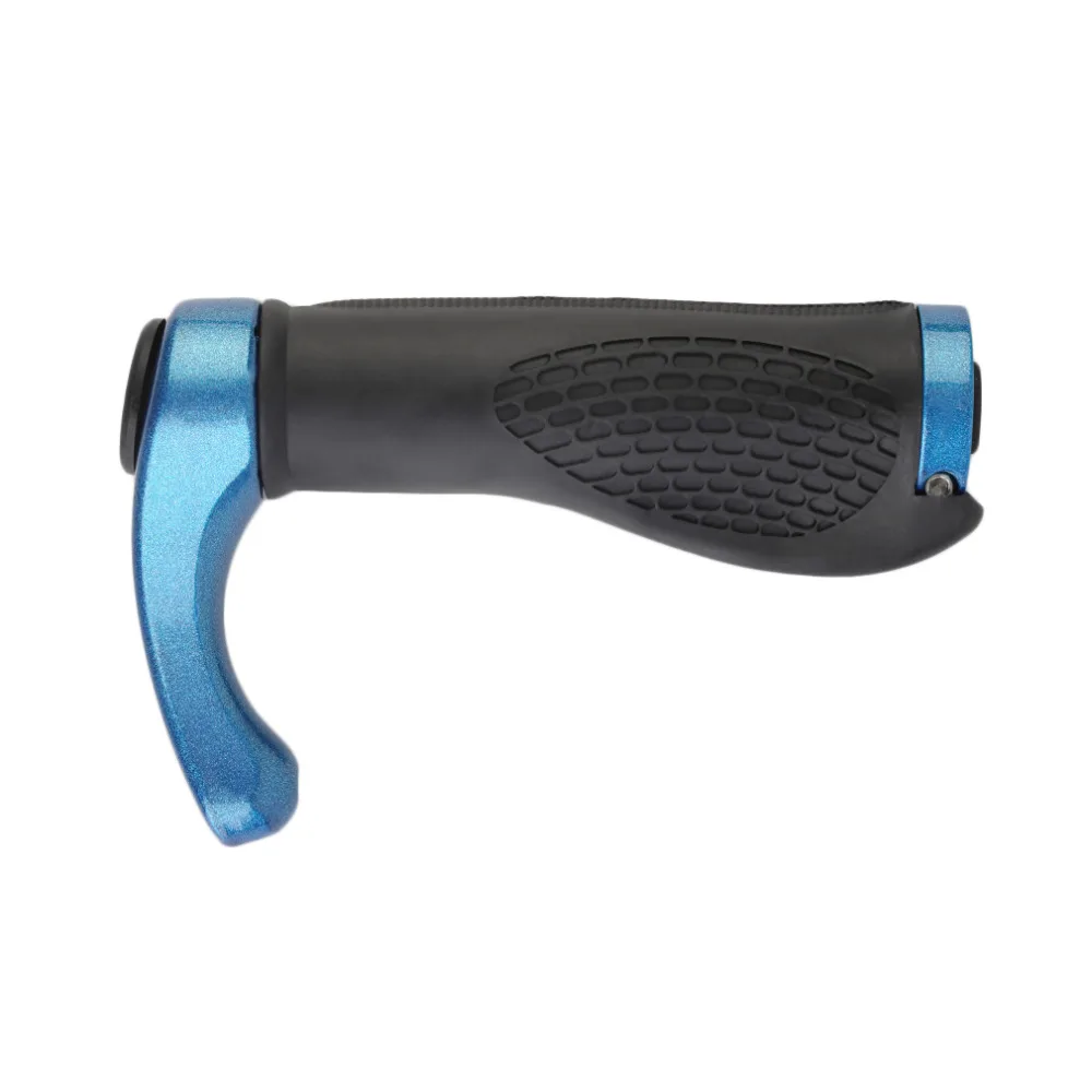 

Anti-slip Road Cycling Mountain Bike Grips Rubber Aluminum Alloy Integrated MTB Handle Bicycle Handlebars Bar Grip Round Rings