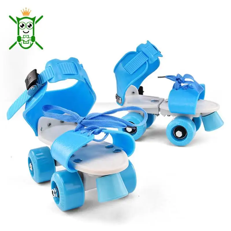 

Hot Sale Adjustable Size Children Roller Skates Double Row 4 Wheels Skating Shoes Inline Skates Kids Gifts for child Boys Gir