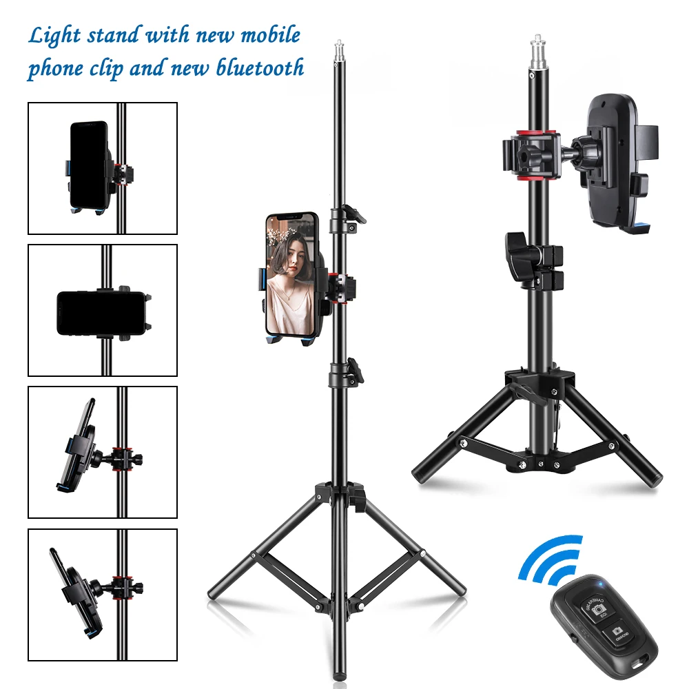 

Штатив для iphone Xiaomi Huawei, держатель для смартфона, селфи, дополнительные аксессуары