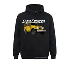Повседневная мужская Толстовка FJ40 Land Cruiser, Мужская популярная уличная одежда, пуловер для отдыха на зиму