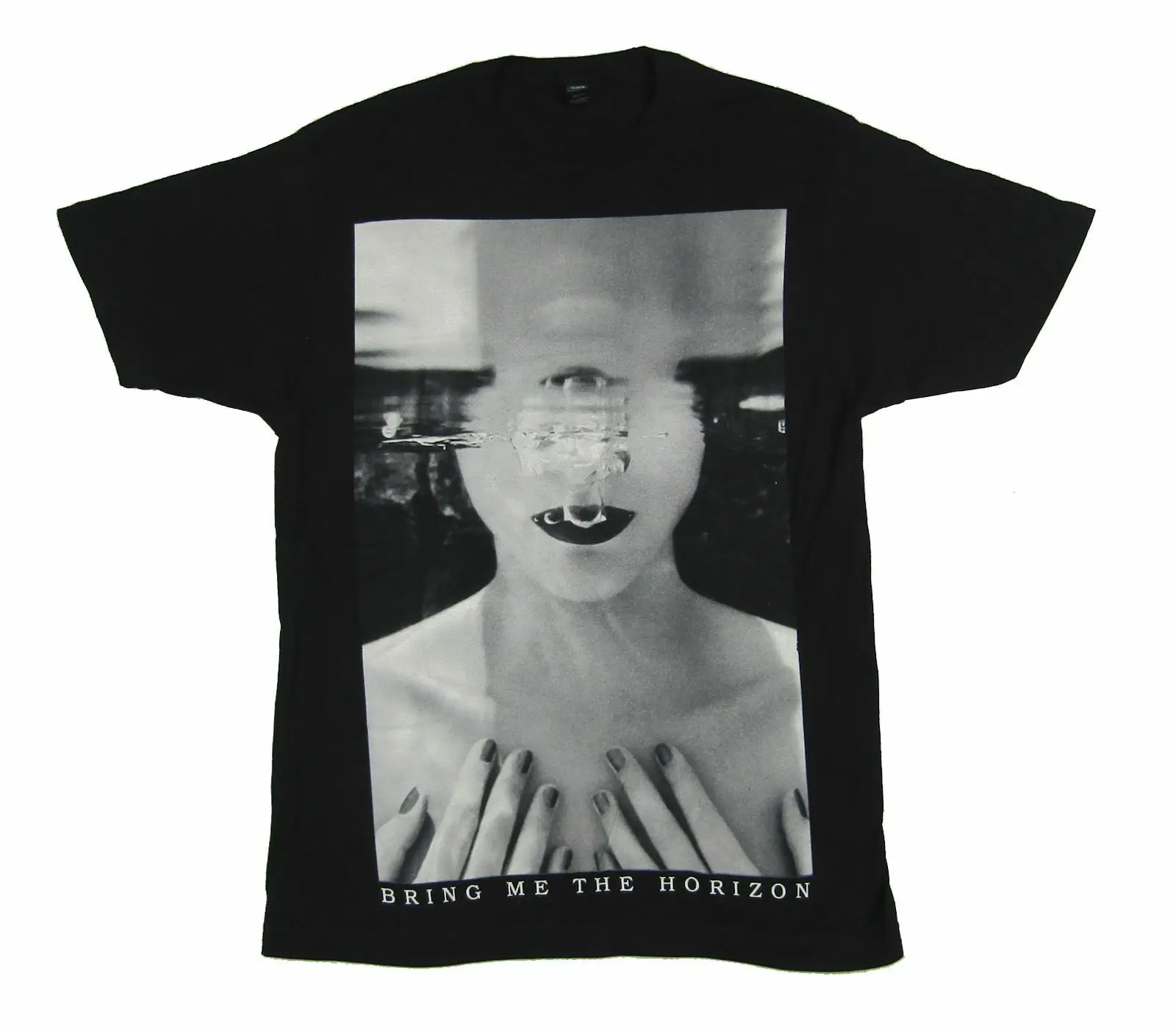 

Bring Me The Horizon Sink Or Swim Black T Shirt New Official BMTH