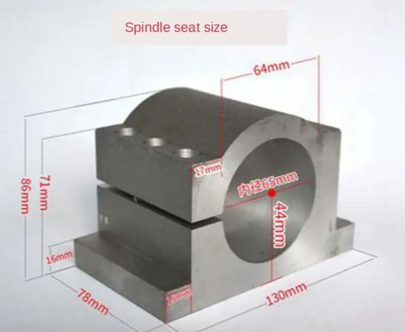 

80/100/lathe Spindle, High-Speed Spindle, Lathe Head Assembly, with Flange, Spindle and Flange Integrated