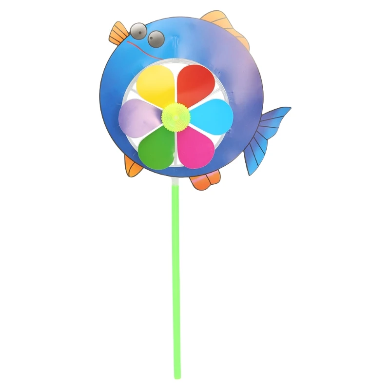 HBB Cartoon Animal Windmill Wind Spinner Pinwheel Home Garden Yard Decor Kids Toys |
