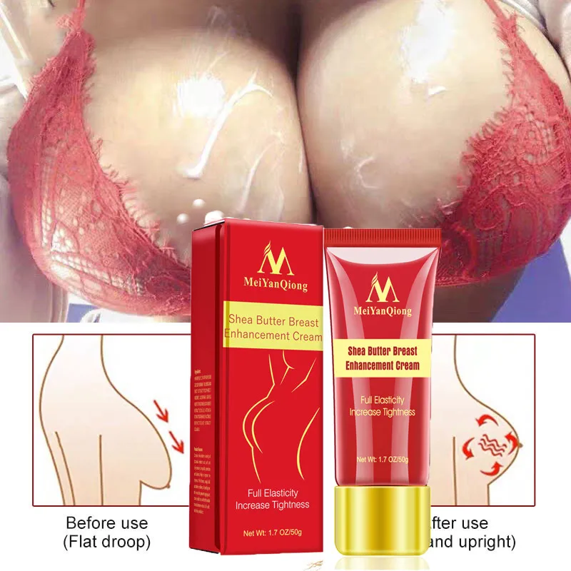 

MeiYanQiong Breast Enhancement Cream Promote Female Hormones Fast Growth Boob Lift Firming Enlargement Chest Bust Whitening Care