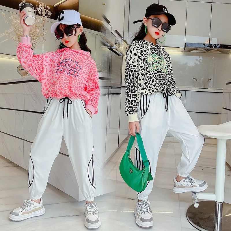 Рождественский костюм для девочек с леопардовым принтом красивый буквами