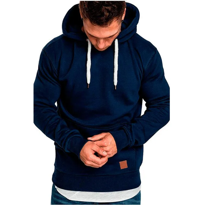 Мужская толстовка с длинным рукавом на осень и весну повседневные толстовки