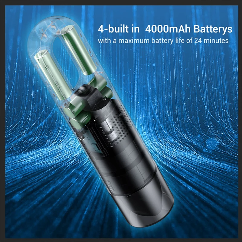 xiaomi 70mai Car Vacuum Cleaner Беспроводной портативный 5000pa пылесос автомобильный авто