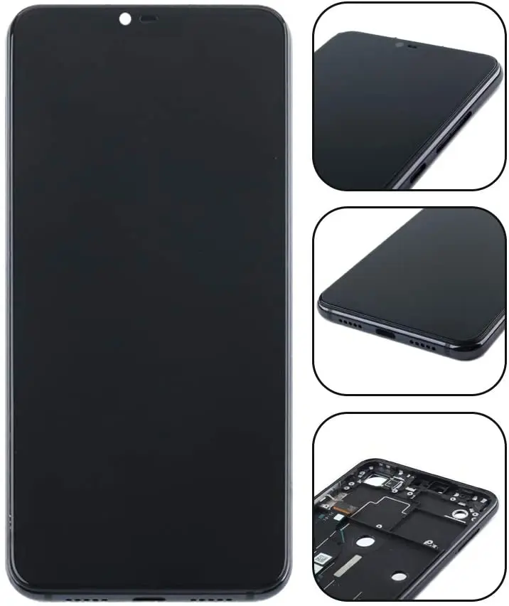 ЖК дисплей и рамка для Xiaomi Mi 8 Lite/ 8X сенсорный дигитайзер в сборе 10 точек касания