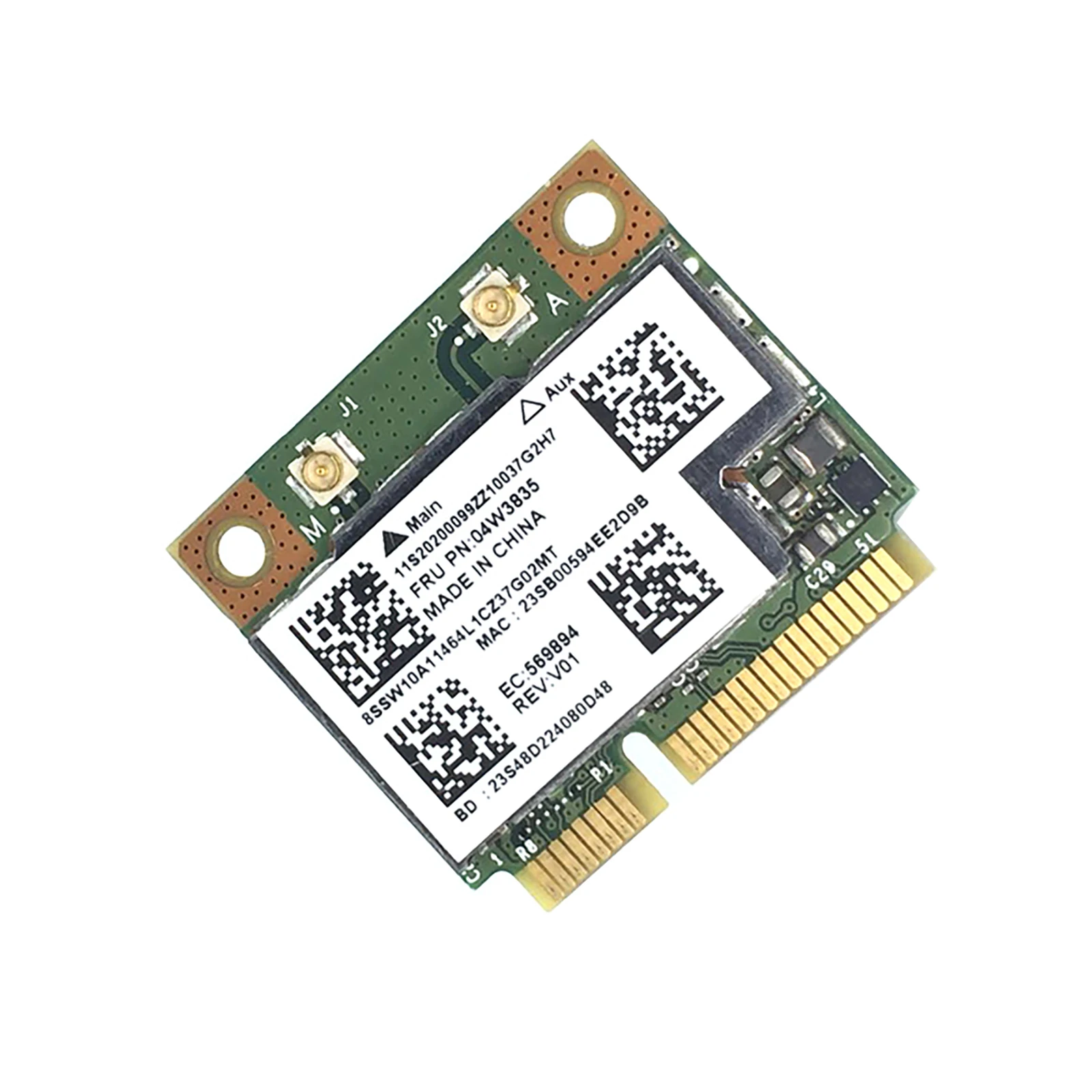 Двухдиапазонный Wi Fi адаптер Broadcom BCM943228HMB BCM943228 802.11a/B/G/N Mini Pci E 300 Мбит/с 2 4 ГГц 5
