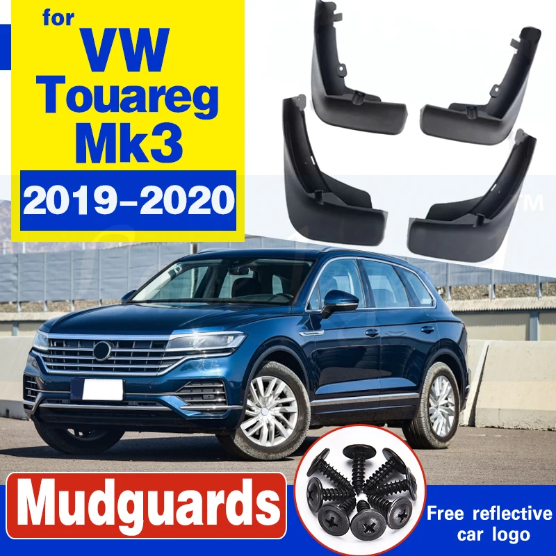 Передние и задние брызговики для VW Touareg 2019 2020 MK3 набор крыло брызговиков
