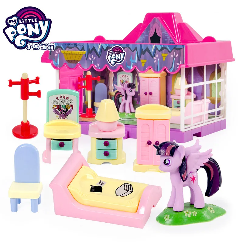Оригинальный игровой домик Hasbro Мой маленький пони магазин одежды мебель для