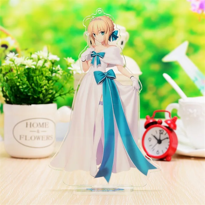 Аниме Fate Grand Order фигурка Fate/stay night Gilgamesh Косплей акриловый стол стенд модель