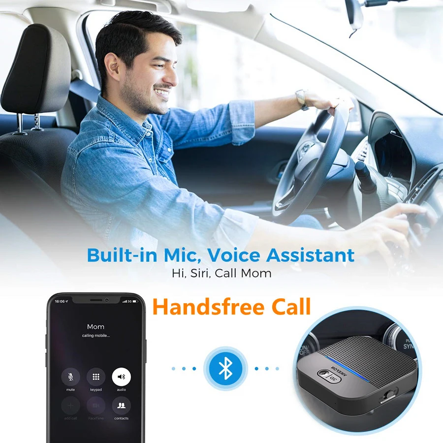 Авто Вкл/Выкл беспроводной Bluetooth 5 0 адаптер Dongles Aptx LL автомобильный музыкальный