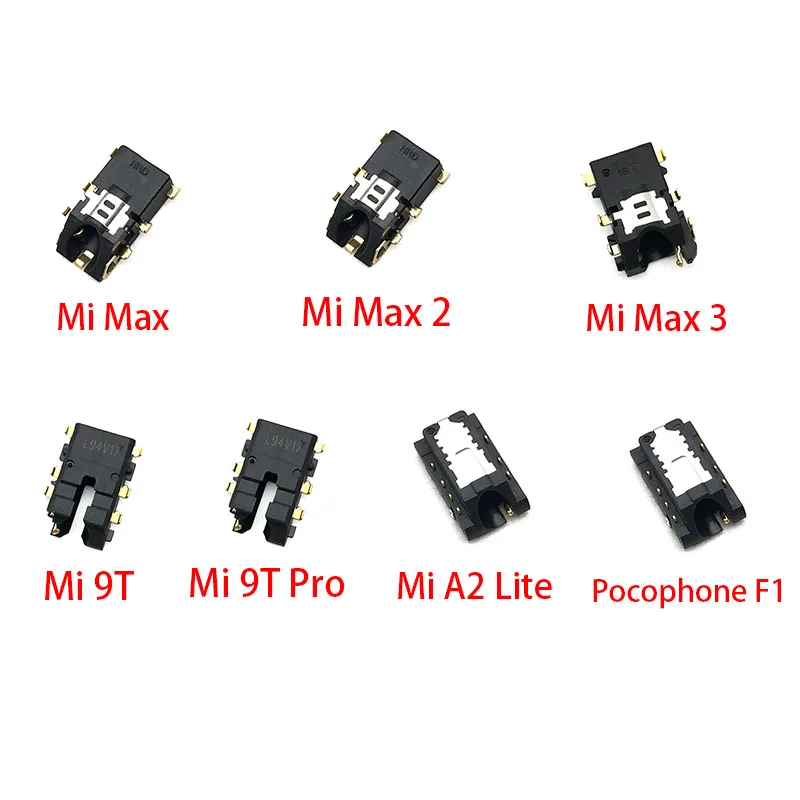 

2pcs/lot For Xiaomi Mi 9T Pro A2 Lite Max 2 3 Pocophone F1 Earphone Headphone Audio Jack Flex Cable Replacement