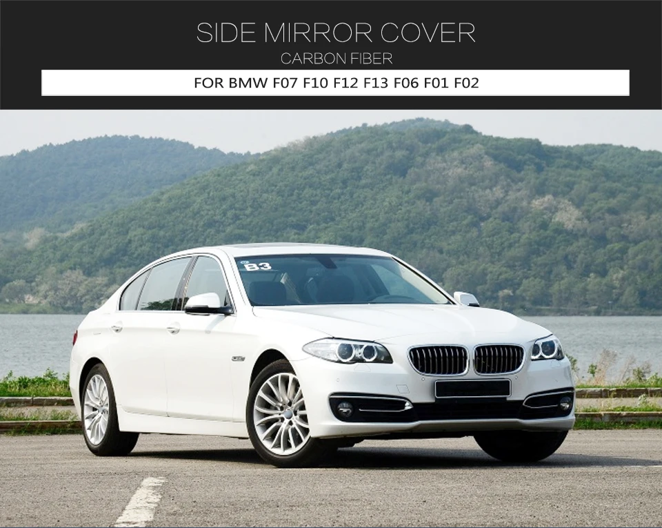 Bmw 5 シリーズf10 13 16 鍛造炭素車のサイドミラー交換 バックミラーカバーキャップシェルケースホーン