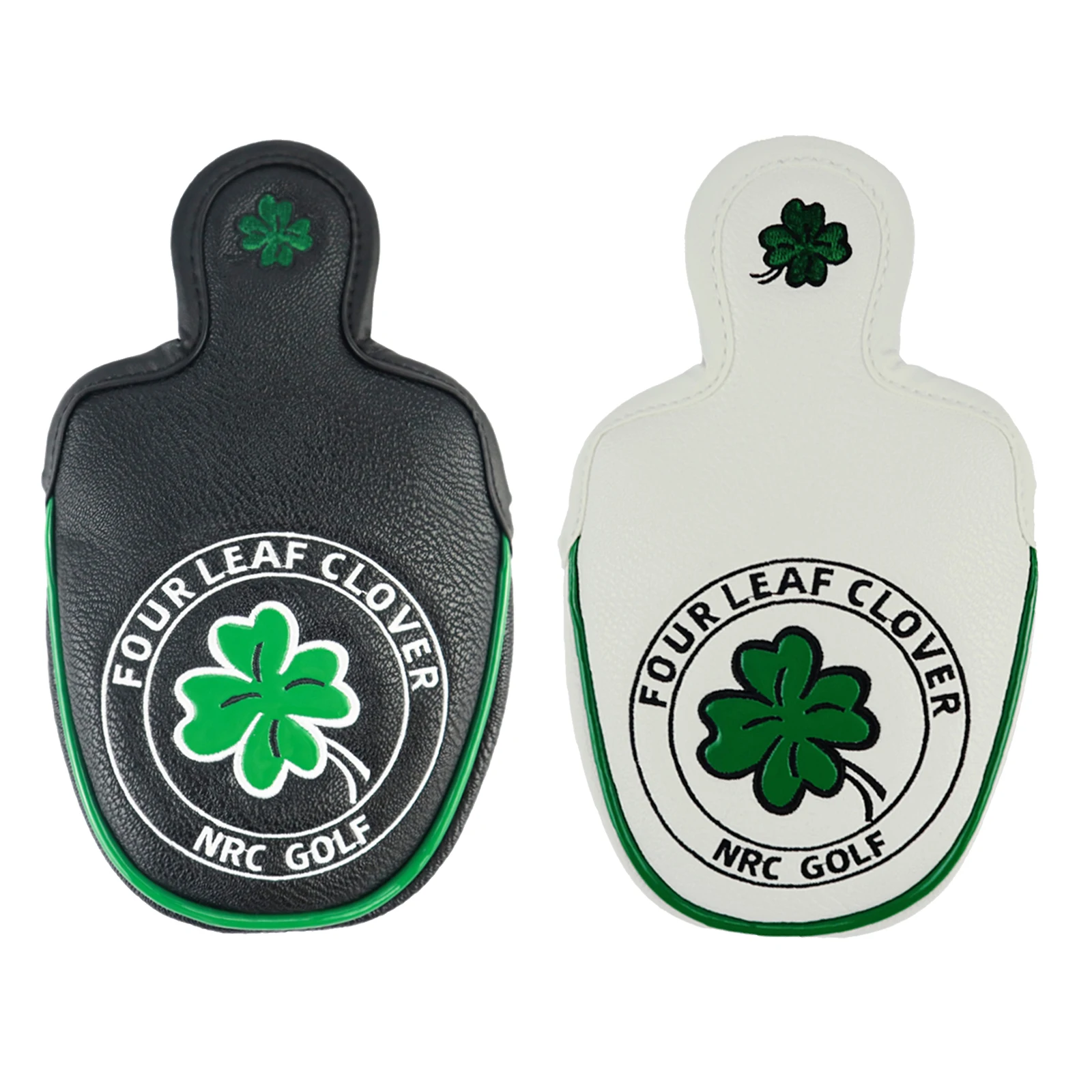 

Mallet Putter Cover Headcover Magnetic Golf Head Covers Headcovers Club Protective Equipment Durable Thick Pu Leather