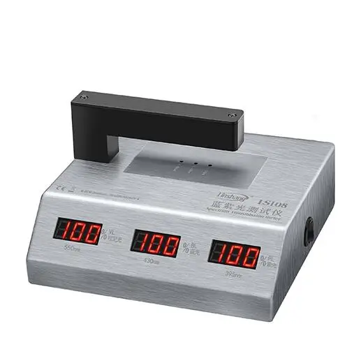 ls108 spectrum transmission meter test eye glass mobile phone lens dlue ray uv light transmittance linshang direct selling free global shipping
