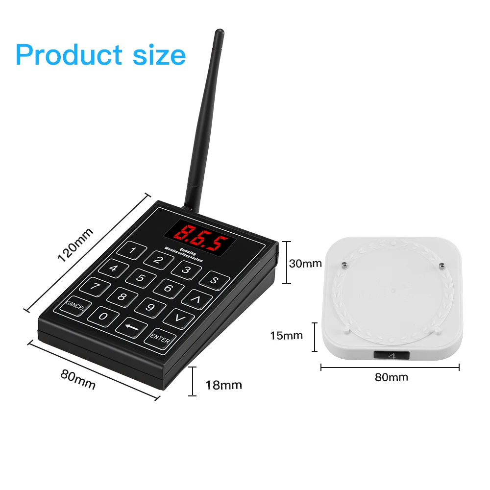 Беспроводная пейджинговая система для вызова очереди пищевой пейджер семейный