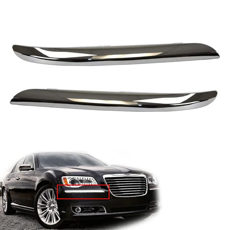 Car Front Bumper Molding Chrome Trim for CHRYSLER 300 2011-2014 Styling | Автомобили и мотоциклы - Фото №1