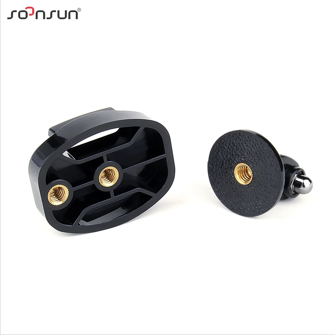 SOONSUN быстроразъемное крепление для штатива + Адаптер с 1/4 ''гайками GoPro Hero 9 8 7 6 5