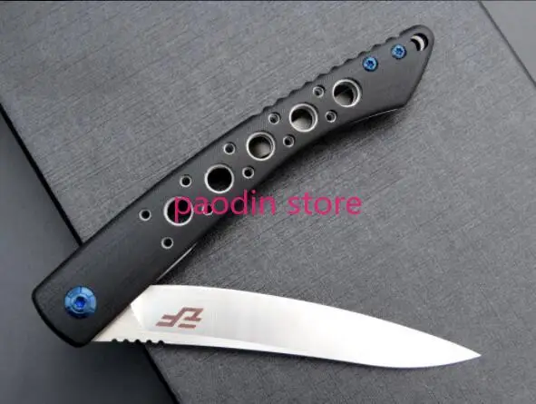 3 цвета EF943 черный складной нож D2 Сталь G10 портативный охотничий Походный Джек для