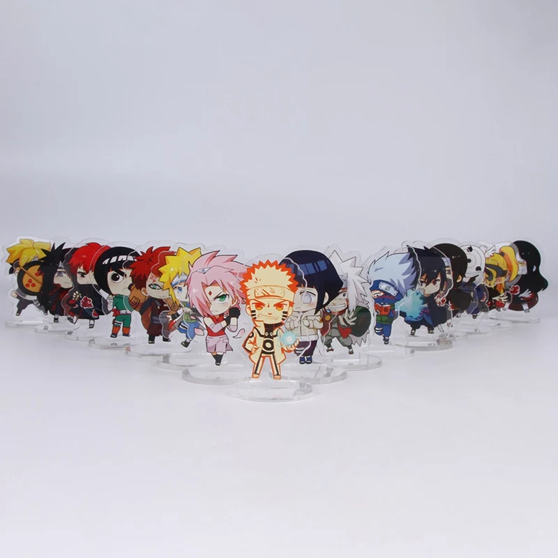

Anime NARUTO Uzumaki Naruto Face-Changing Big Standing Acrylic Action Figure Naruto Shippuden Collectible Model
