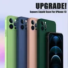Силиконовый чехол для iPhone 13 Pro Max, 12, 11 Pro Max, Mini, Xs Max, XR, X, 7, 8, 6, 6S, PIus SE 2020
