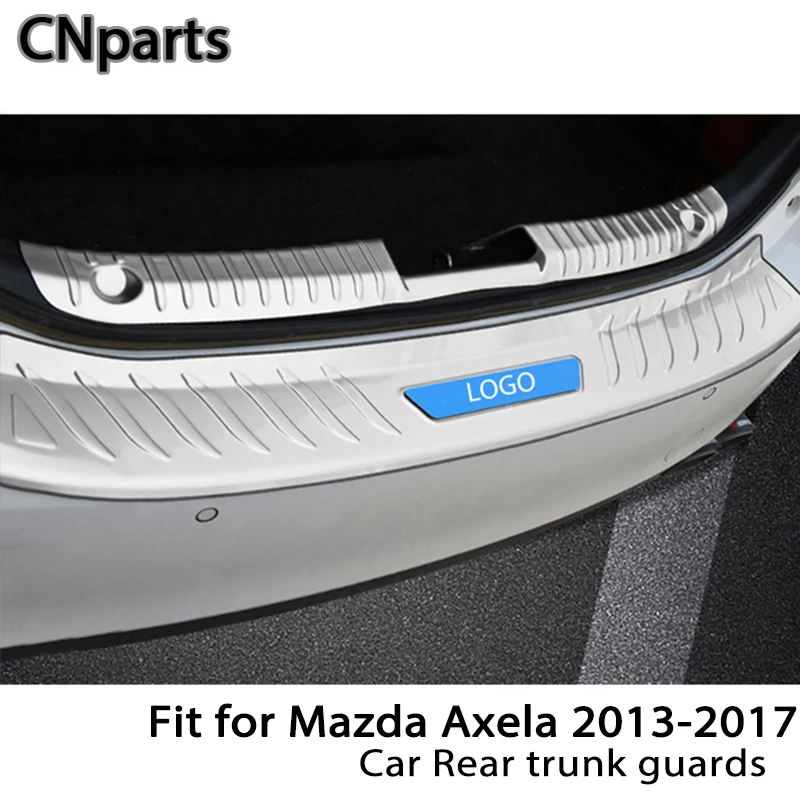 

Автозапчасти для Mazda 3 Axela 2013 2014 2015 2016 2017, Автомобильный задний бампер двери багажника, противотехнические аксессуары