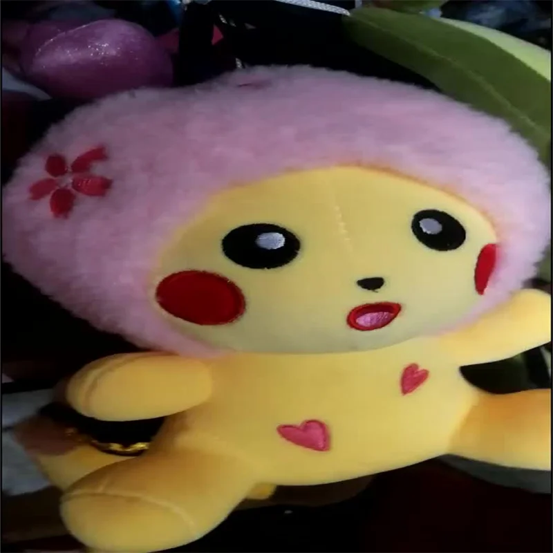 

Pokemon Pikachu Plush Lovely Pikachu Juvenile Version Evolution Toy Hobby Collection Doll Kawaii Gift for Girl Christmas Present