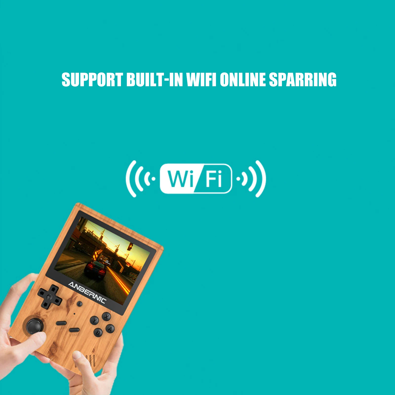 

Joystick Game Player With OTG-USB 3.5mm Ports Dual TF Card Slots Gaming 3900mah ABS Retro Gaming Console Classic Handheld