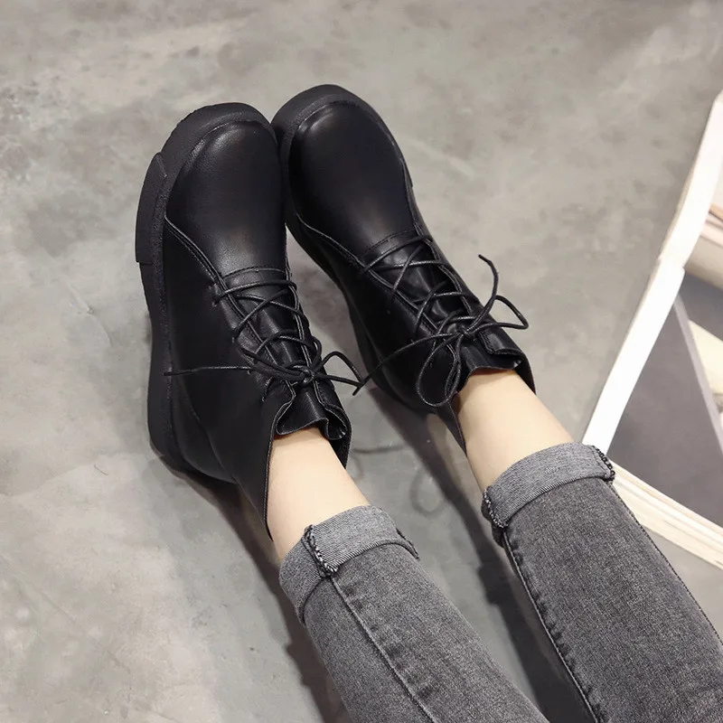 Новинка женские мотоциклетные ботинки в готическом стиле панк женская обувь