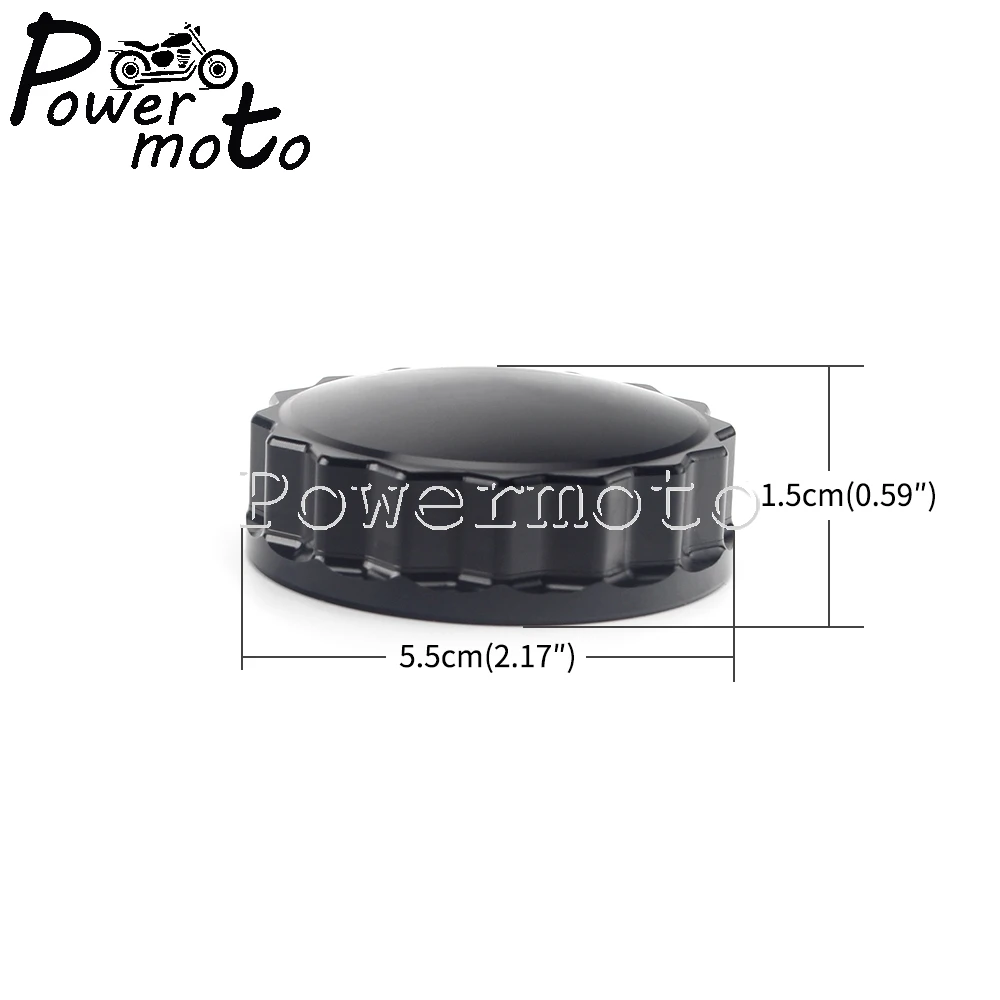 

T6061 CNC Aluminum Motorcycle Black Fuel Tank Cover Fuel Filler Cover Gas Tank Cap For Vespa Sprint Primavera GTS LX 125 150 300