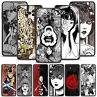 Лучший чехол для телефона Xiaomi Poco X3 NFC F3 GT Civi M3 Note 10 11 Lite 9T 10T 11T Pro Pocophone F1, чехол с ужасной мангой Junji Ito