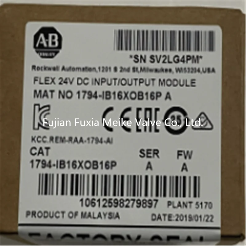 Allen-Bradley PLC Module  1794-IB16XOB16P 1794IB16XOB16P