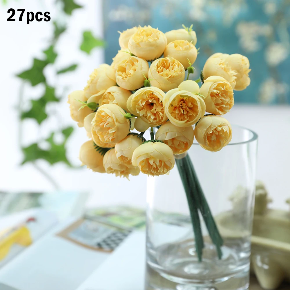 Искусственная Роза цветок сделай сам для вечерние ринки свадьбы невесты букет с