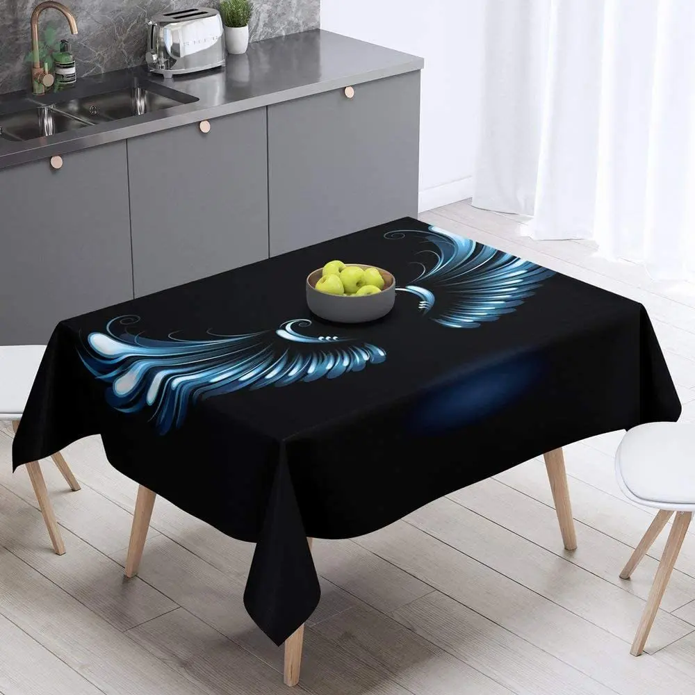 

Домашние скатерти, светящийся стилизованный Ангел для детей, мальчиков и девочек, для столовой, кухни, домашний декор