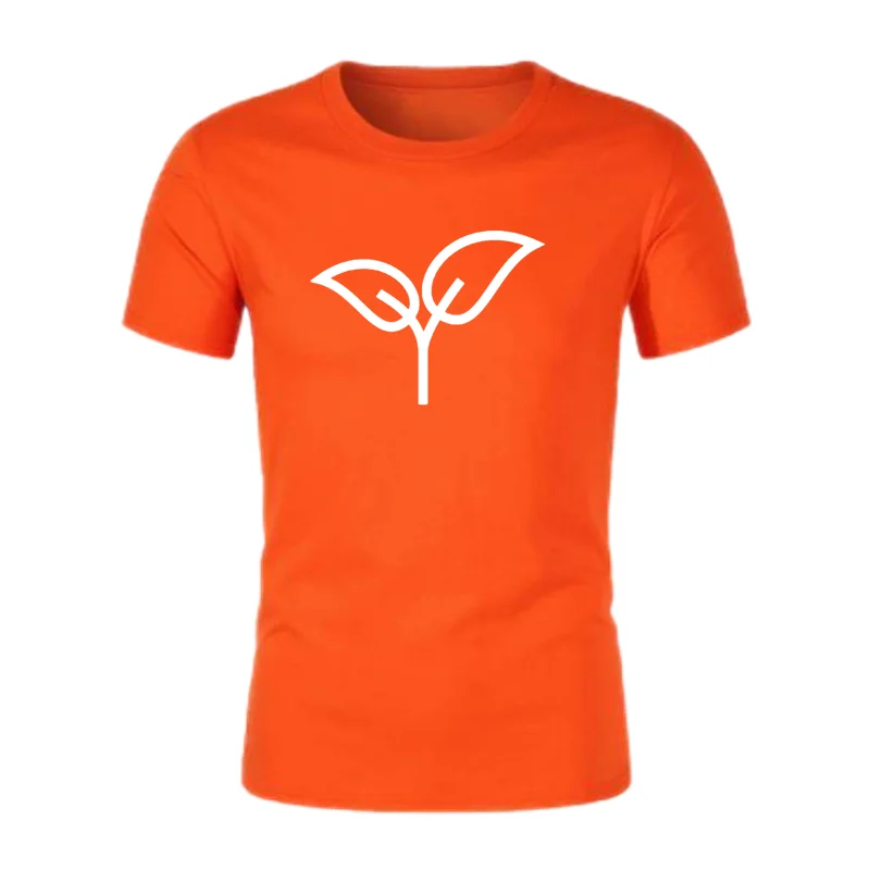 

Tops & Tees brand new cotton men's T-shirt short-sleeved men's T-shirt short-sleeved solid color men's T-shirt T-shirt men's top