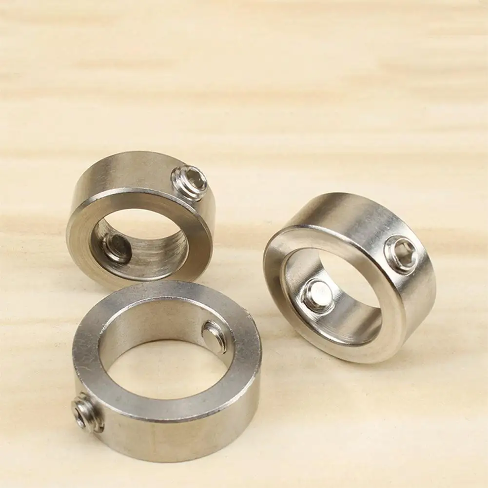 

3mm-16mm Stainless Steel Woodworking Tool Drill Locator Depth Stop Collars Ring Positioner Limit Ring Wood Bit Tool Accessories