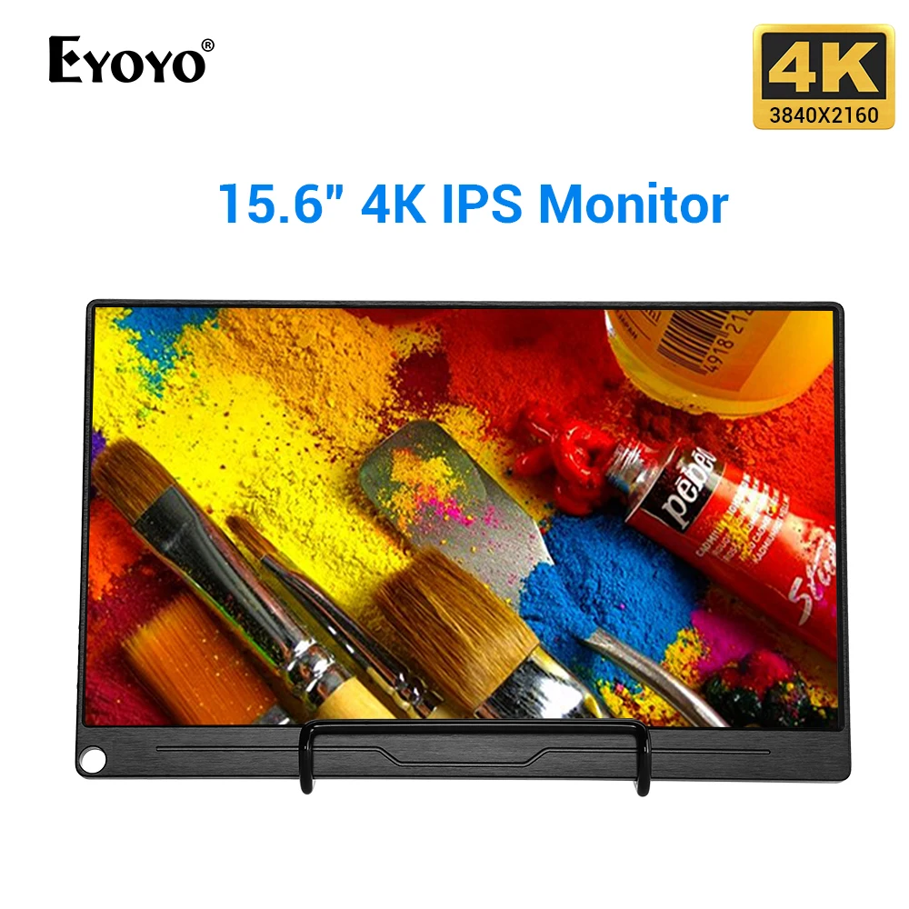 15 6 дюймов 4K монитор HDR 3840X2160 ips HDMI type C экран дисплей Портативный Видео игровой для