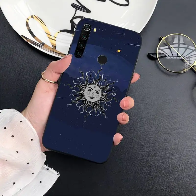 

Sun starry sky clouds Phone Case For Xiaomi mi 9 9t 10 redmi 9 9a 8 8a note 10 9 9s 8 8t 7 pro max funda