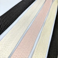 1 meter gold thread cotton webbing 40mm width soft thin ribbon sewing material for bag strap belt diy clothes tape decor craft