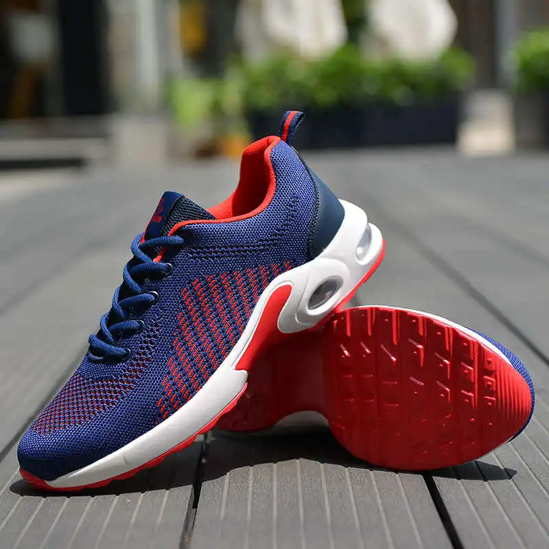 

Wholesale Running Shoes Man Good Quality Sports Sneakers Husband Anti-Skid Soled Sneakers Male Soft Soles Sneakers Sport Tennis