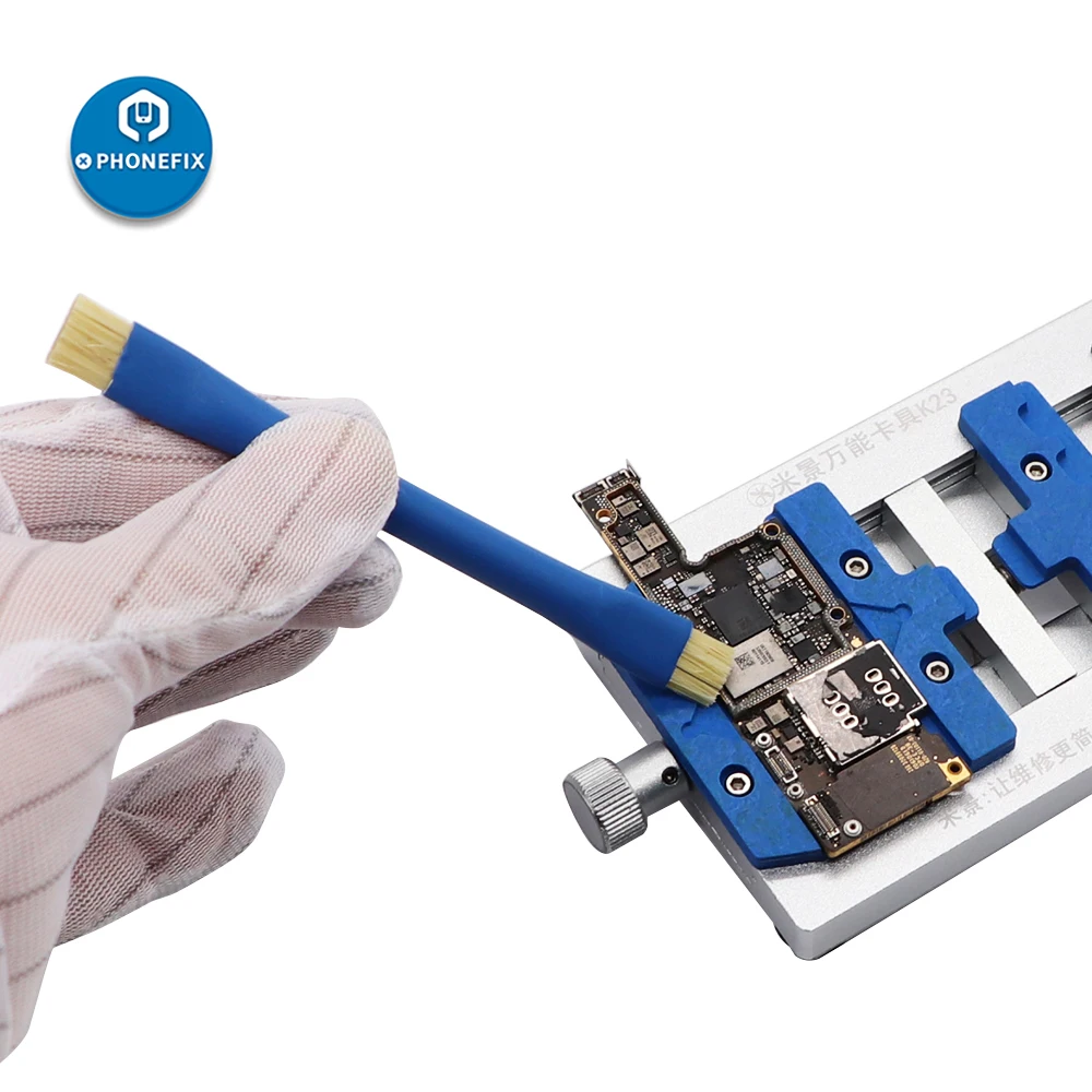 PHONEFIX двойная щетка ESD безопасная Антистатическая ремонтный набор электронных