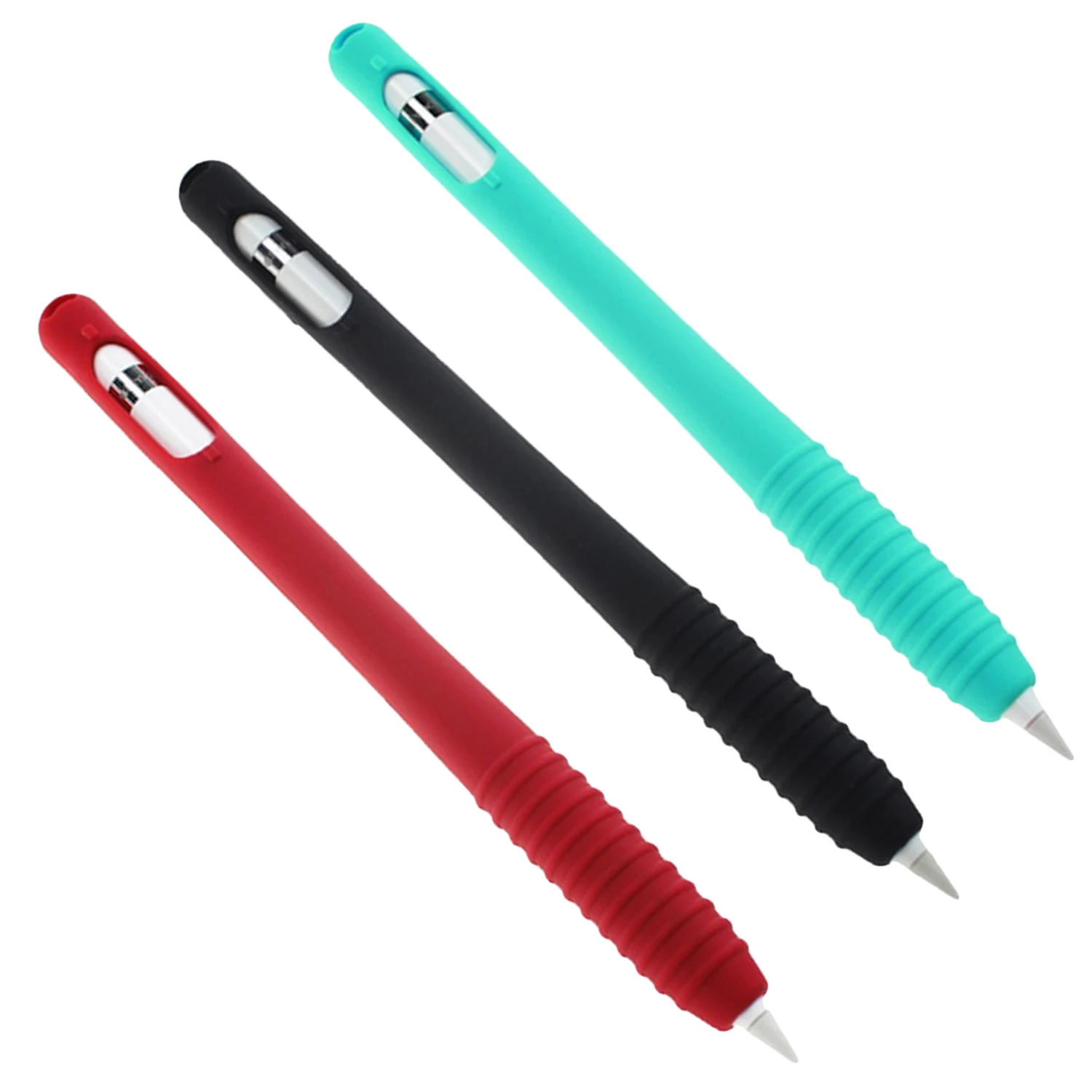 Силиконовый чехол держатель для карандашей с рукавом Apple Pencil iPencil 1st подставка iPad