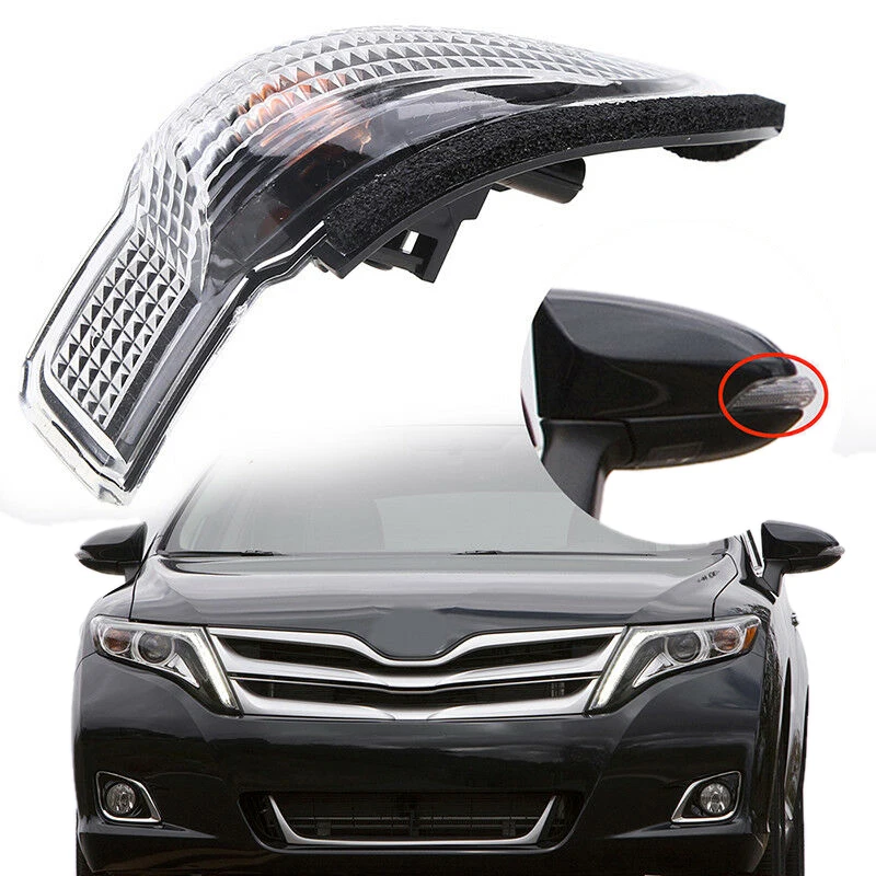 1 Pair Rearview Mirror Turn Signal Light Lamp Blink for Toyota Corolla Camry Yaris Prius C Avalon for Scion Im Venza 81740-52050