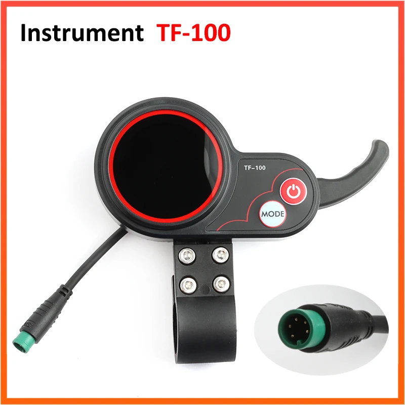 Tf-100 24V 36V 48V Electric Scooter Display Panel for Kuggo M365 Scooter Power Switch Throttle Three Speed Dashboard