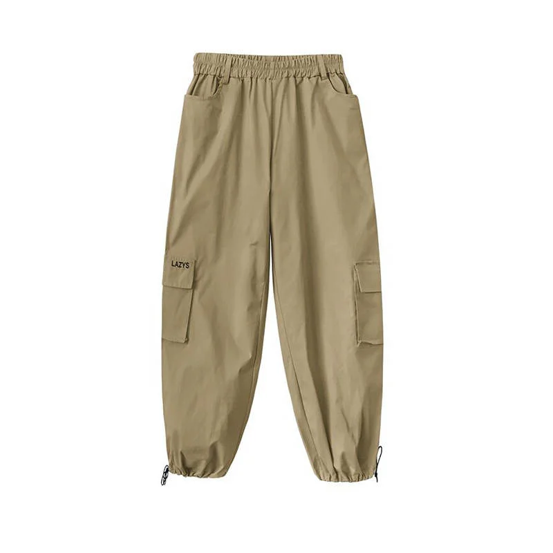 

Fashion woman pants women cargo high waist pants loose trousers joggers female sweatpants streetwear hip hop pants for girls