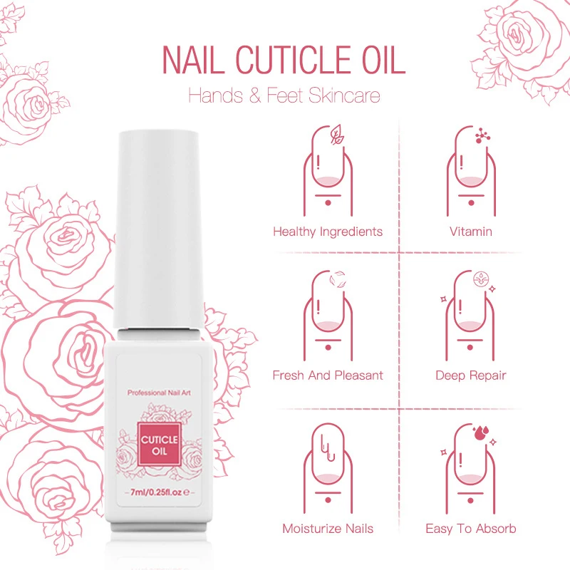 Питательное Масло для кутикулы лечит сухие треснувшие ароматизированное